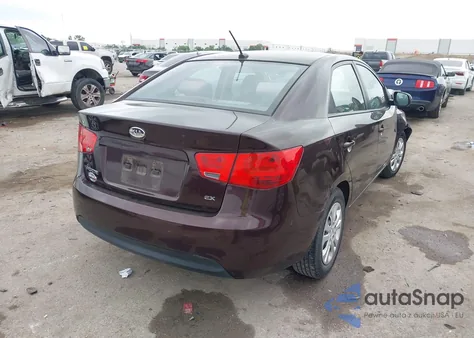 2011 Kia Forte Ex from USA, damaged, VIN KNAFU4A21B5889075